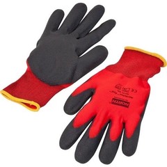 6, 12 Honeywell North NorthFlex NF11/9L Foam PVC Gloves Size 9 (Large) FAST SHIP