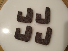 Atlas 7B metal Shaper ways felt wipers set