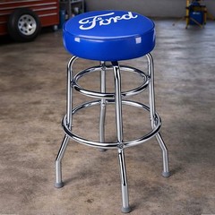 Ford Script Bar Stool – Trucks – Dealership – Pub – Racing Stripes