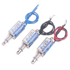 1Pc JF-0530B DC 6/12/24V Push&Pull Type Electromagnet Keeping Force 5N Solenoid