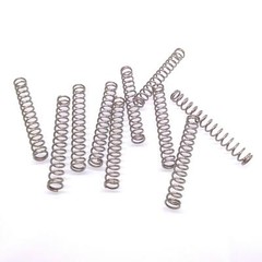10pcs 0.8mm x 6mm x 50mm Stainless Steel Compression Spring Pressure Spring