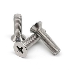 Phillips Flat Head Screw M3 M3.5 M4 M5 M6 M8 M10, 18-8 Stainless Steel, DIN: 965