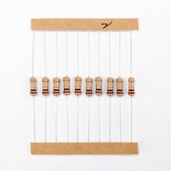 300Pcs 30 Values 5% 1/2W Resistor Kit 1 Ohm-1M Ohm Carbon Film Resistors Kit