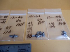 Huge Lot of Germanium PNP Vintage Transistors 2N405 2N1325 121 Series Hfe Shown