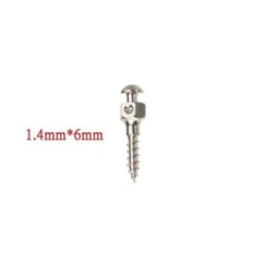 10Pcs Dental Orthodontic Titanium Micro Implant Mini Screws 1.4-2.0mm