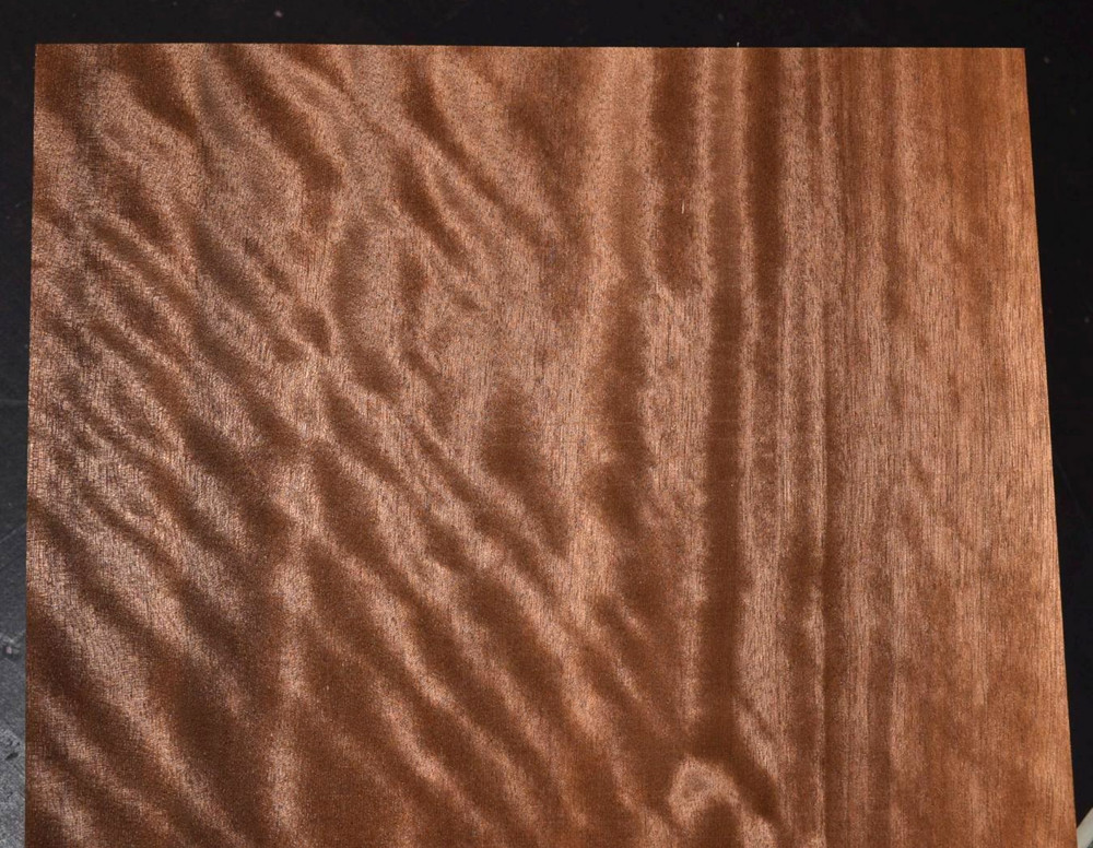 Smoked Anigre Wood Veneer Sheets 10 x 31 inches1/42nd thick 7718-39
