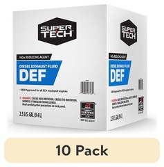 10 Pack Super Tech DEF 2.5 Gallon for Diesel Vehicles with SCR