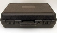 802 – PLATT LUGGAGE – BLOW MOLDED CASE – Exterior Dimensions (L x W x D): 23″ x