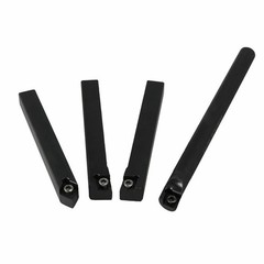 4x Lathe Turning Tool Set Holder Boring Bar 12mm Shank+10x Carbide Insert