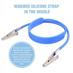 Dental Bib Clips Flexible Autoclavable Patient Napkin Holder Clip Silicone/Metal