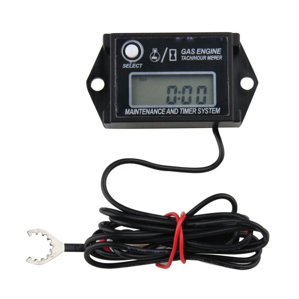 IP68 Waterproof Digital Tachometer Hour Meter 25000 RPM For Outboard Motor