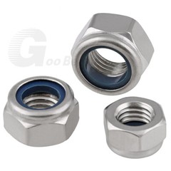 Nyloc Nylon Insert Locking Nuts Fine Thread M6 – M20 A2 Stainless Steel DIN 985