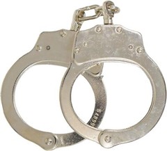 Stainless Steel Heavy Duty Handcuffs-Law enforcement Gear