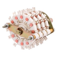 8 Pole 5 Position Four Decks 48 Terminal Band Channel Rotary Switch Selector