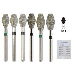Multi-use DIA-Burs Dental Diamond Burs FG Football Round Pear Barrel 330 856 850