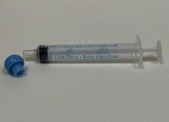 Global Medical Products 3cc/ml Oral Syringe Clear with Tip Cap 305220 – 50