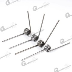 Torsion Spring 3-9 Coil (10 pcs), 2mm Wire dia, 10 ~ 20mm OD, Left spring Steel