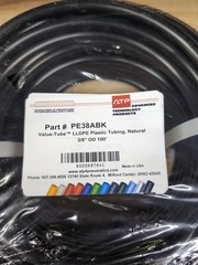 ATP PE38ABK Value-Tube LLDPE Plastic Tubing 3/8” OD 100′ Sealed