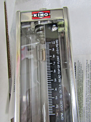 ✌️NEW KING FLOW METER 74612342W 1/2″ FNPT STAINLESS STEEL VT 1 GALLON PER MINUTE