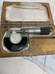pair of pav micrometers. 0-1” and 2-3”. .0001” carbide faces. Liechtenstein