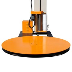 4400LBS Industrial Automatic Pallet Wrapping Machine 65in Automatic Turntable
