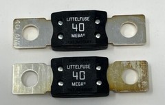 Littelfuse 0298040 MEGA Bolt-Down Fuse 40A Time Delay 32V 298 Series – PKG 2