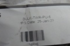 USA Sealing BULK-TWR-PU-6 5/32 In Rod Diameter 1440 Ft L Plastic Welding Rod