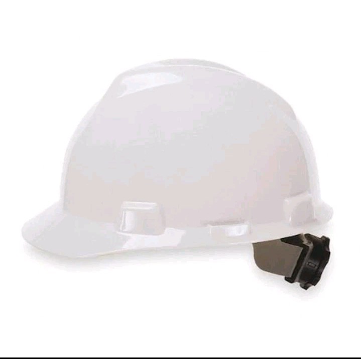 Msa Safety 475358 V-Gard Slotted Cap, Hdpe, Fas-Trac Iii Suspension, Type I,