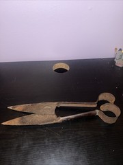 VINTAGE CHALLENGE WOOL SHEEP/LLAMA SHEARS, 12-1/2″ LONG