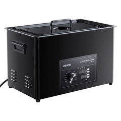 VEVOR 30L Ultrasonic Cleaner Professional Cleaning Machine with Knob Control