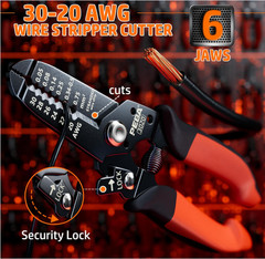 PEBA Crimping Tool and JST Connector Kit – 20 Types of 2.5 mm JST-XH Connecto…