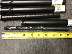 GUHRING 14.50 MM EXT LENGTH DRILLS HSS BLACK OXIDE LOT OF 6 NEW / UNUSED LATHE