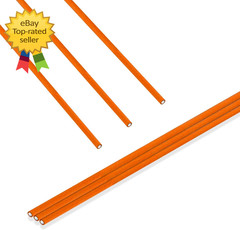 3 Pcs Sticks 56% Bag-7 Silver Alloy Brazing Rods 18″ Flux Coated Silver