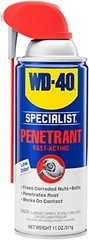 WD-40 Specialist Penetrant with Smart Straw, Penetrant for Metal, Rubber , 11 OZ