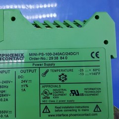 Phoenix Contact Mini Power Mini-Ps-100-240Ac/24Dc/1 Minips100240Ac/24Dc/1 60Days