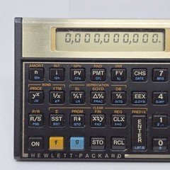 Vintage Model HP 12C w Case Brazil 12 C Pre-owned Used Tested
