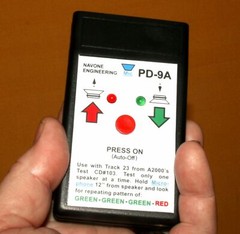 PD-9 Phase Detector / Polarity Checker Self-Test Auto-Off Audio Speaker Testing