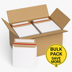 6.5 x 4.5 RIGID PHOTO SHIPPING FLATS CARDBOARD ENVELOPE MAILERS PHOTOS, POSTCARD