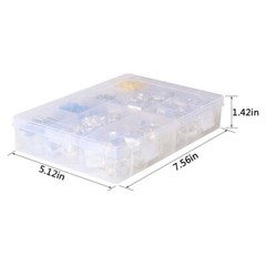 Wire Ferrules Kits Crimp Terminal Connector AWG (2/0 1/0 2 4 10 12 14 16) 440pcs