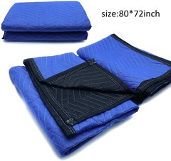 72×80 1PC Thick Furniture Moving Packing Blanket For Shipping Furniture Pads