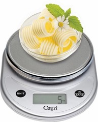 Ozeri® Pronto® Digital Multifunction Kitchen and Food Scale with All Silver
