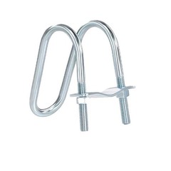 Galvanized Steel Double U-Shaped Clamp Hose Clamp Pipe Clip/Cross U-Shaped Bolt