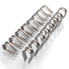 Cbtone 50 Pack M6 Stainless Steel Thimble For 1/4 Inch Diameter Wire Rope Cable