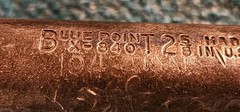 Blue-Point USA X-840, 2-5/8″ Offset Tubular Wrench 12-Point! Preowned! Marked.