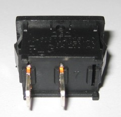 Jackson Electronics JS-606 Miniature Rocker Switch – SPST – 125V 10A – 250V 6A