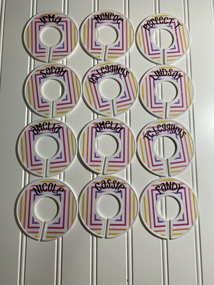 Lularoe Clothing Plastic Dividers Tags Rack ID 12 Free Shipping