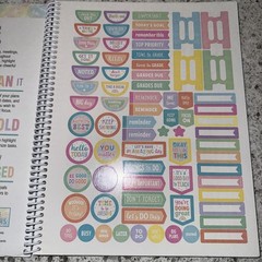 Pastel Pop Lesson Planner 8.5 inches X 11 inches