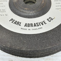 Pearl Abrasive Co. A24S Silver Line Abrasive Wheel 4 Pieces 7″ x 1/4″ x 7/8″