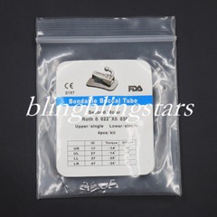 50 Kits Dental Orthodontic Bonding Buccal Tubes 1st/2nd Molar Roth/Edgewise/MBT