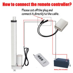 12V 24V Motor Linear Actuator Wireless Remote Controller Forward Reverse Control